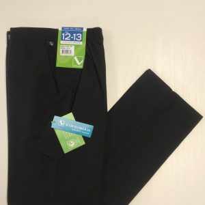 VIRGINIAN E/W BOYS SLACKS BLACK