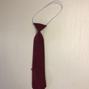 ELASTIC SCHOOL TIE WINE