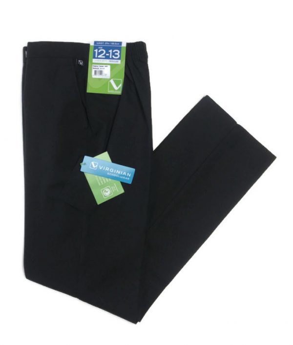 VIRGINIAN E/W BOYS SLACKS BLACK