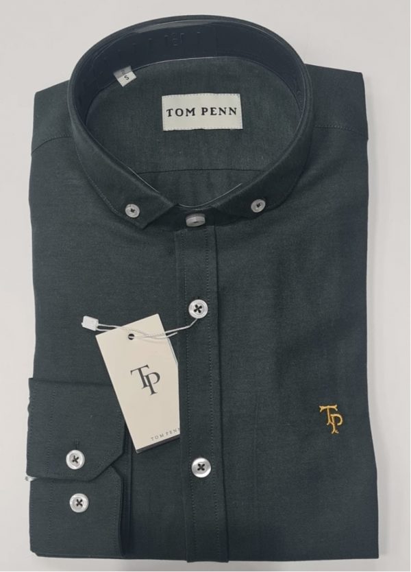 Tom Penn Slim Fit Oxford Shirt Forrest