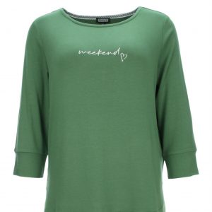 Kenny S Weekend Stretch Top Emerald