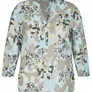 Rabe Print Top Taupe
