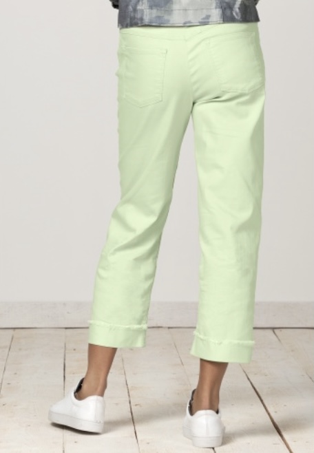 BIanca Melbourne Crop Jeans Lime