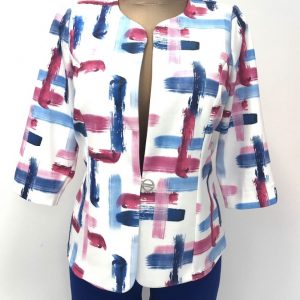One Button Jacket Multi