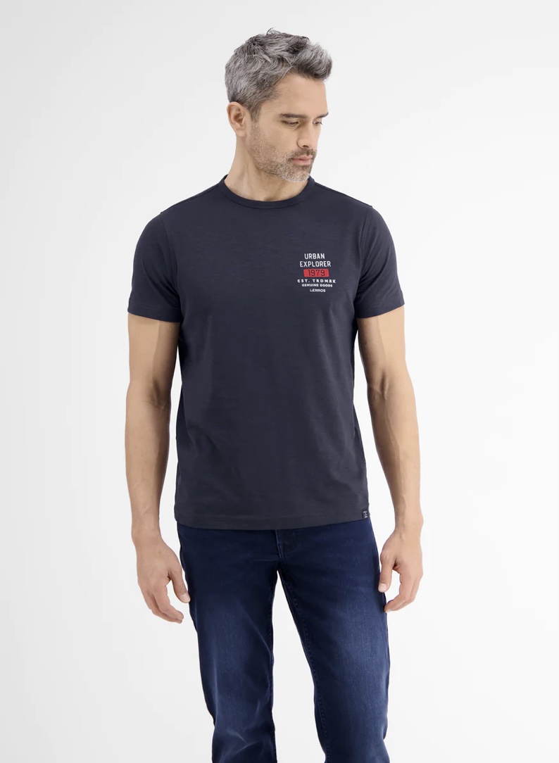 Lerros R/N T-shirt Navy. 2383015/N – Magees Kingscourt