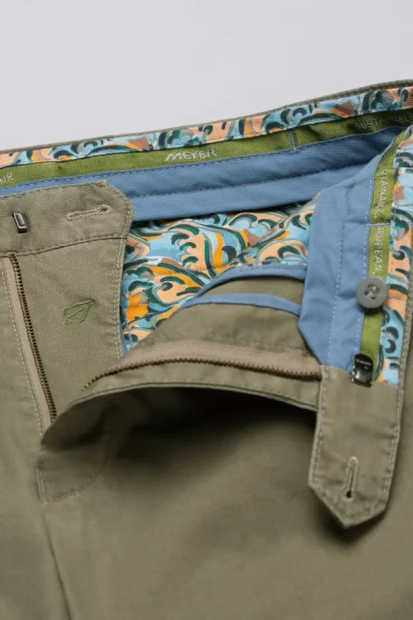 Meyer Oslo Perfect Fit Slacks Sage.           1-5054/25 - Image 4