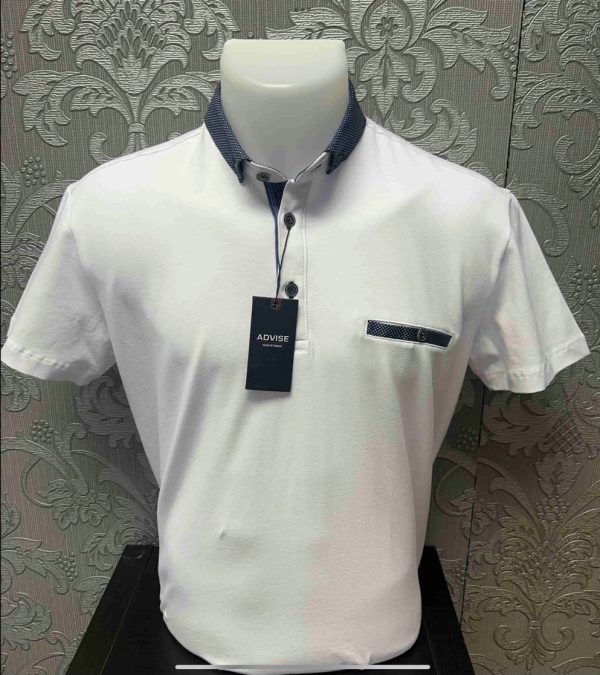 Advise Polo Shirt White.       Polo301