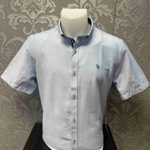 Tom Penn S/S Oxford Shirt Blue.        Tp828/B