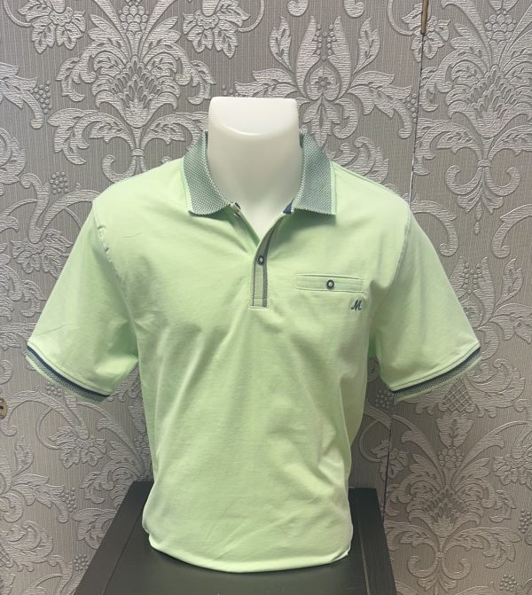 Mineral Matty B/D Jersey Polo Mint.           Ml211521/Mnt