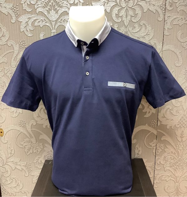 Advise Polo Shirt Navy.         Polo299
