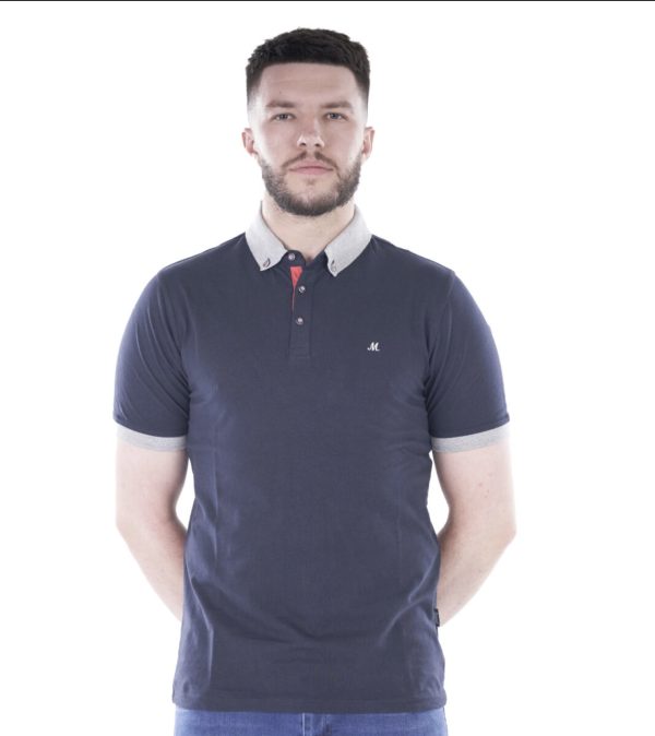 Mineral Princess Polo Shirt Navy.            Ml211127/Nvy