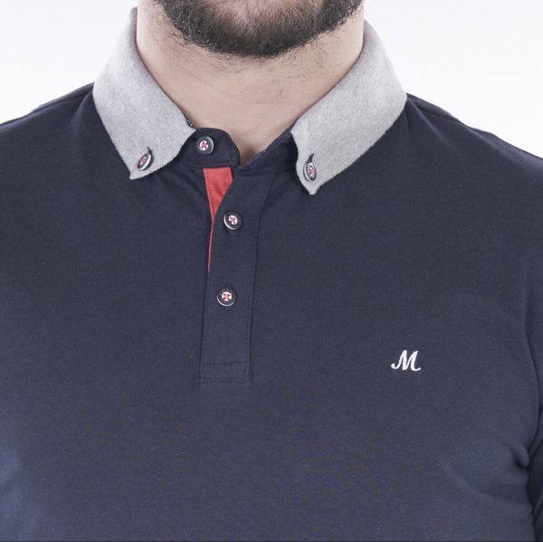 Mineral Princess Polo Shirt Navy.            Ml211127/Nvy - Image 2
