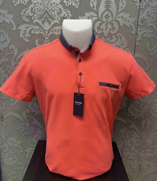 Advise Polo Shirt  Coral.        Polo300