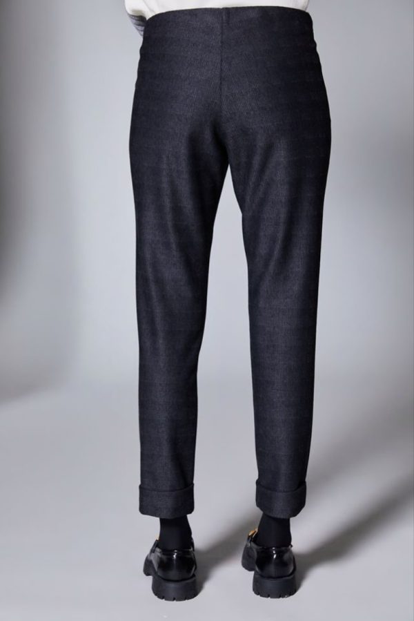 Peruzzi Glen Check Trousers Grey.      W25123 - Image 2