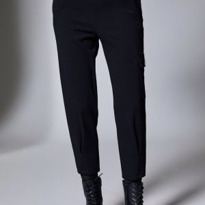 Peruzzi Cargo Trousers Black.         W25116