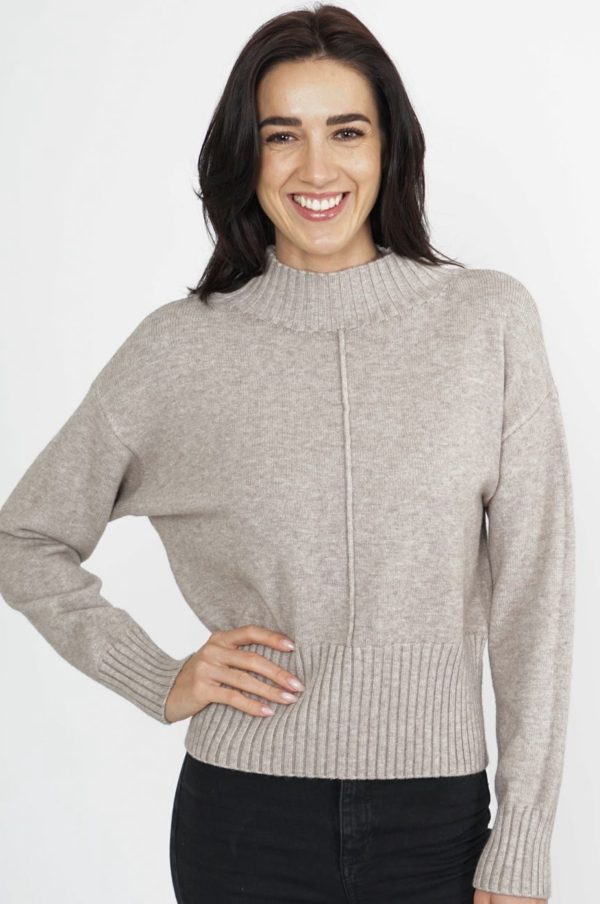 Marinello Jumper Taupe.       16223