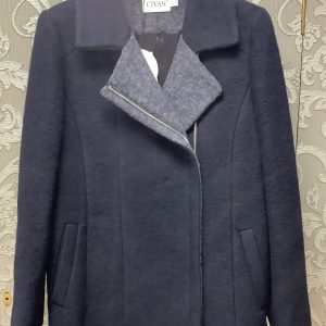 Civas 2 Tone Car Coat Navy.         Mige/Nvy