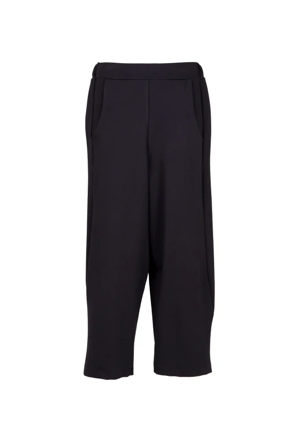 Peruzzi Slouch Trousers W2505 Black - Image 3