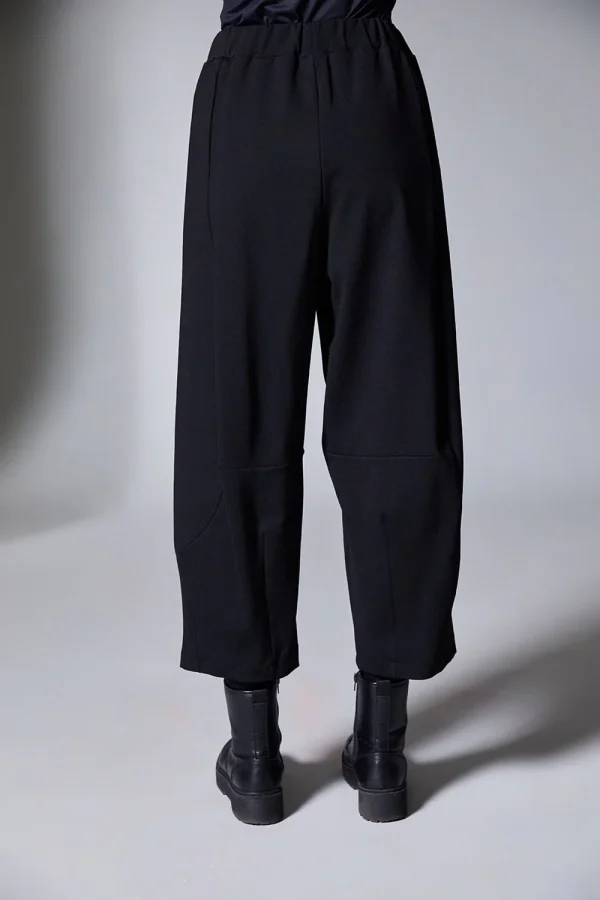 Peruzzi Slouch Trousers W2505 Black - Image 2