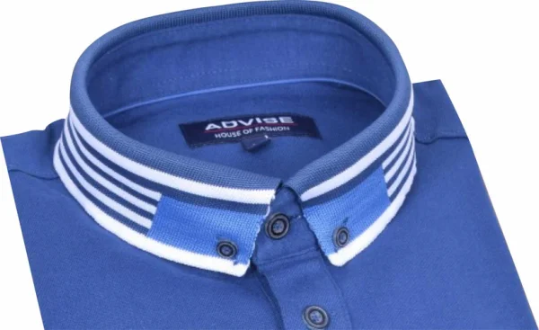 Advise Polo Shirt Marine.               Polo304 - Image 3