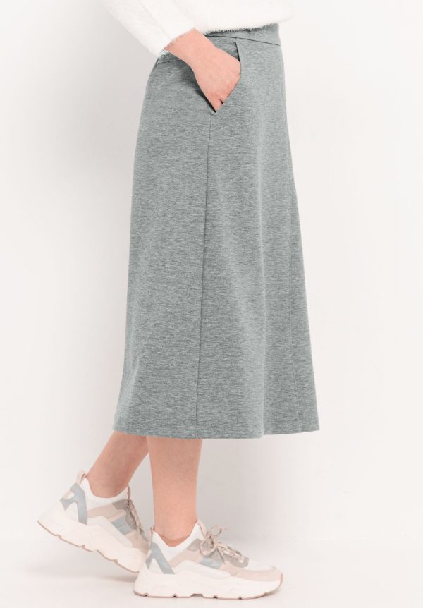 Bianca Erin Gored Skirt Grey.      61015 - Image 4