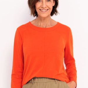 Bianca Dami Plain Top Coral.       66028