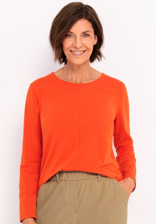 Bianca Dami Plain Top Coral.       66028