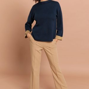 Bianca Novis Knitted Sweater Navy.      68035