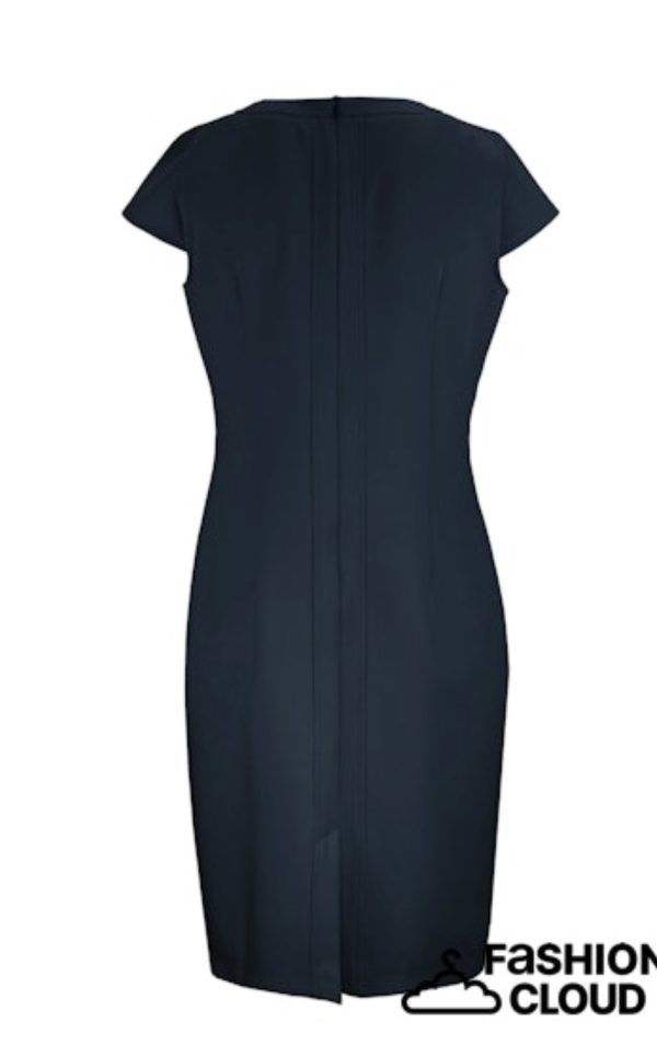Bianca Danilo Dress Navy.           7128 - Image 3