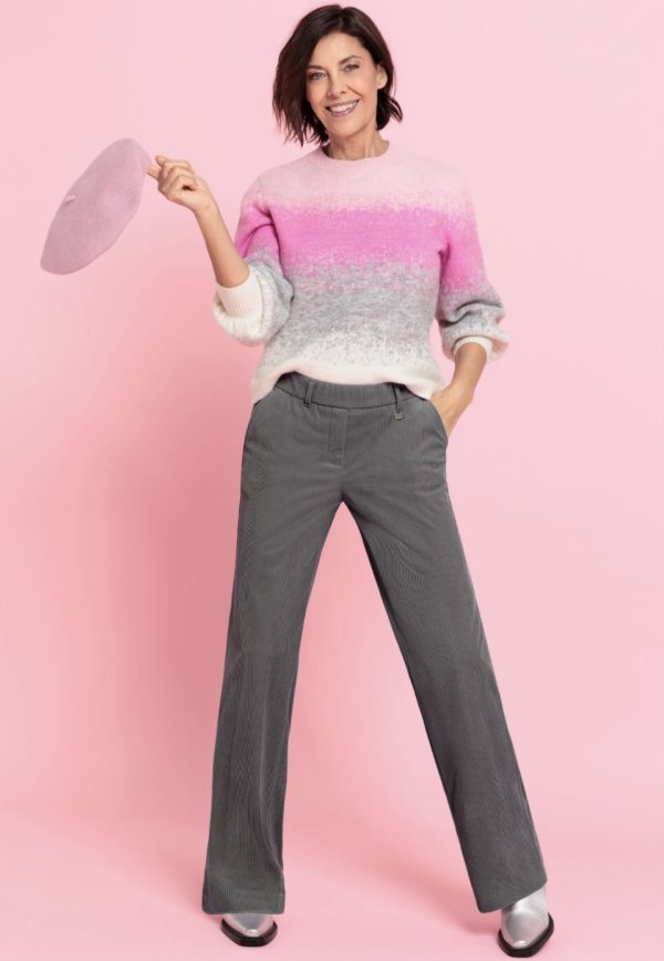 Bianca Udine Print Jumper Pink.         68039