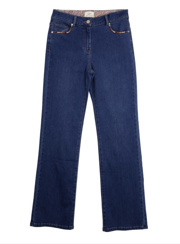Julie Guerlande Kick Flare Jeans Light Stone.        66Jg2je100