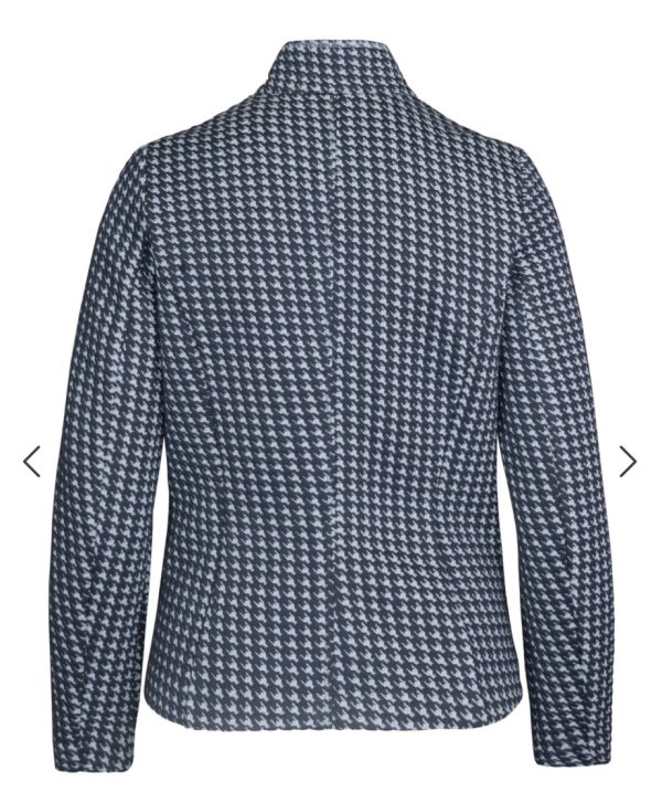 Bianca Joalina Print Jacket Navy.       64006 - Image 2