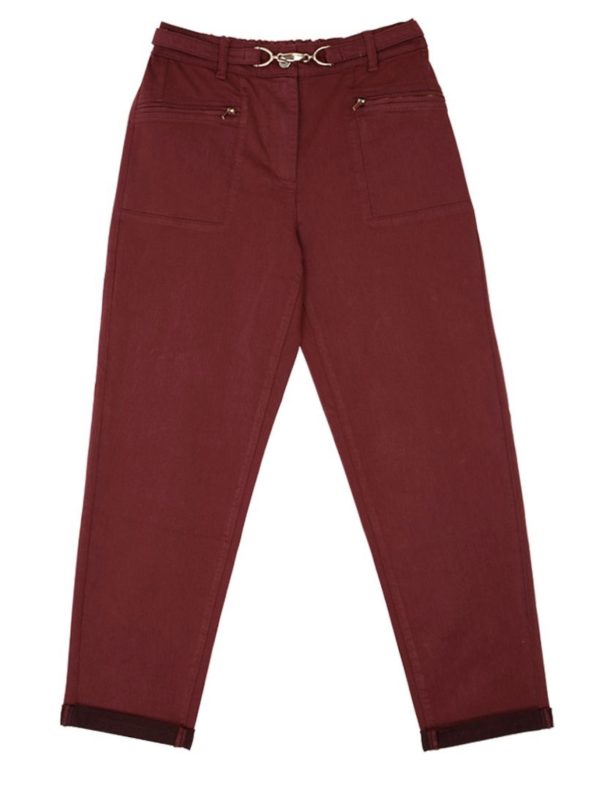Julie Guerlande Anemone Slouch Jeans Wine.   66Jg2ps015