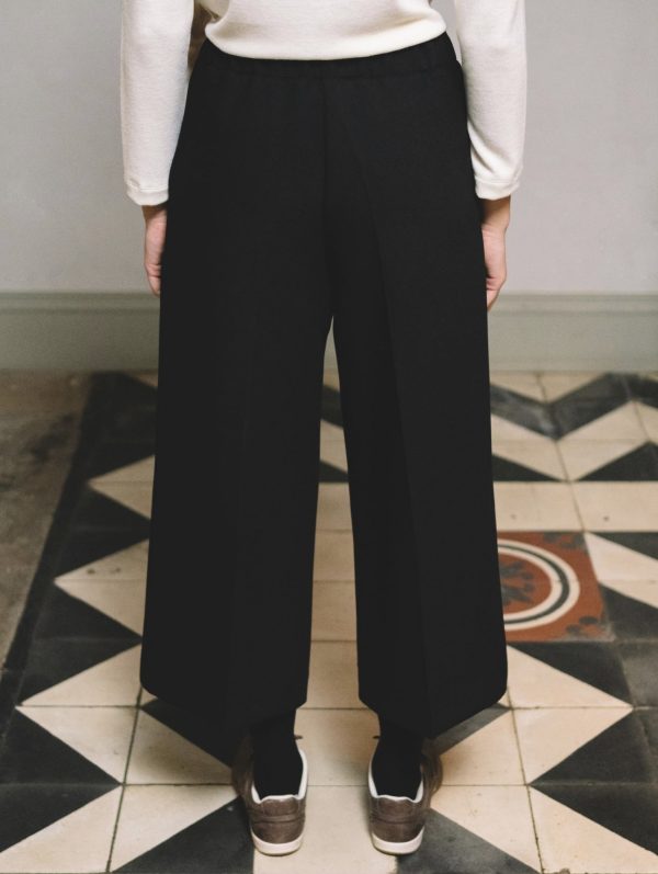 Hongo Palazzo Pants Black.                Im24l119 - Image 3