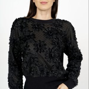 MXO Flower Jumper Black.          12207