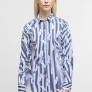 Eterna Stripe Blouse Navy.              7770/14