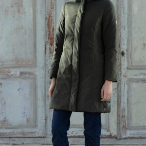 Hongo Parka Jacket Khaki.        4X01l203