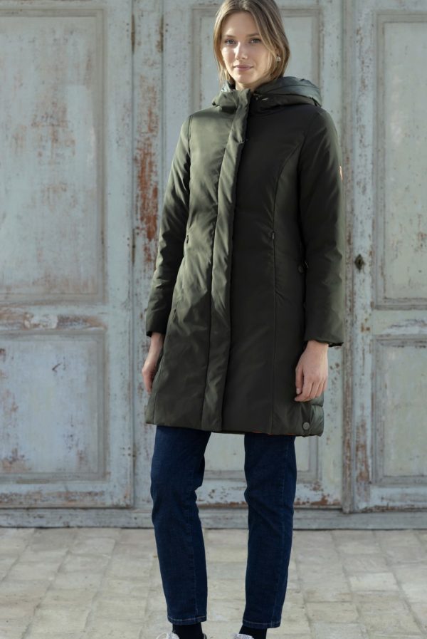 Hongo Parka Jacket Khaki.        4X01l203
