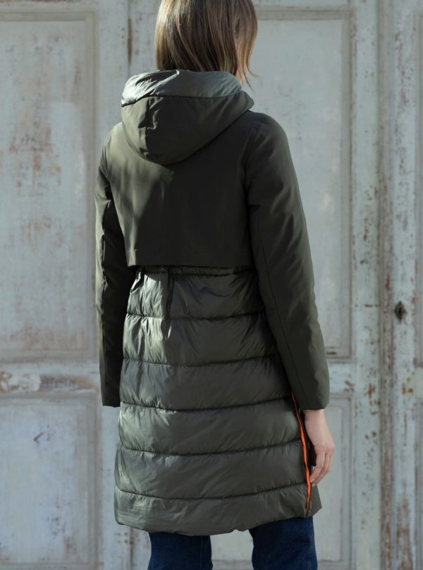 Hongo Parka Jacket Khaki.        4X01l203 - Image 4