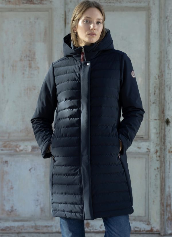 Hongo Parka Jacket Navy.          4X03l205