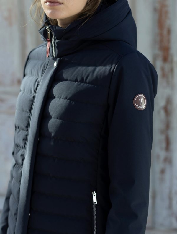 Hongo Parka Jacket Navy.          4X03l205 - Image 4