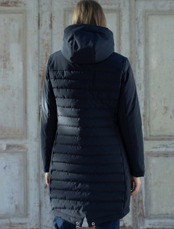 Hongo Parka Jacket Navy.          4X03l205 - Image 3