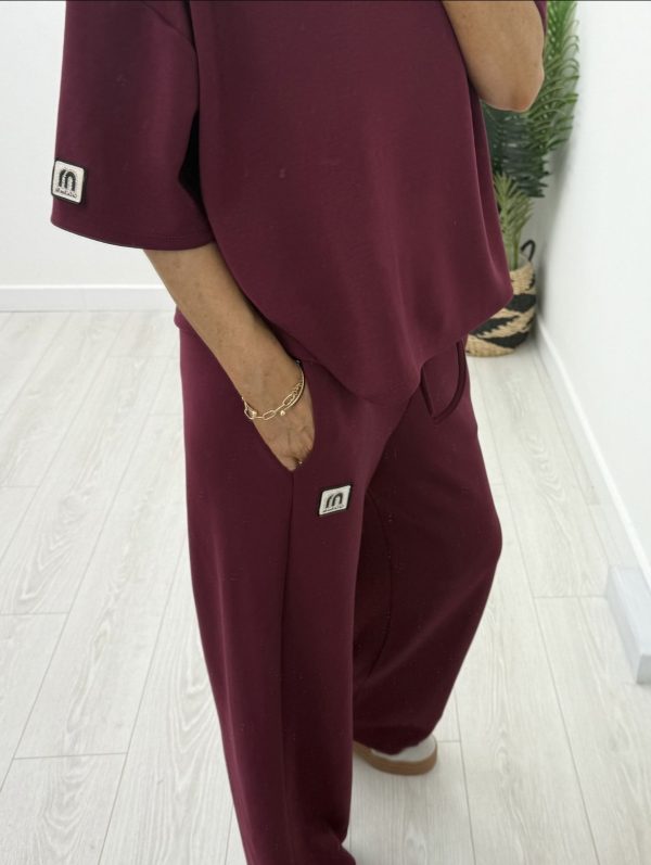 Fashion Leisure Suit Wine.               50858/Wne - Image 2