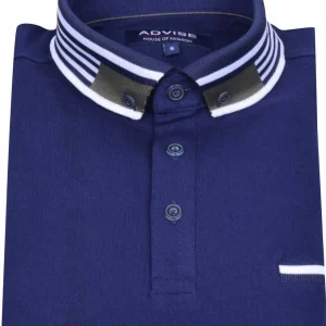 Advise Polo Shirt Navy.            POLO305