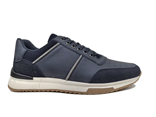Marcozzi Palmero Laced Casuals Navy.         Palmero/Nvy