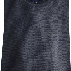 Tom Penn Crew Neck Sweater Indigo.        Tp067k/Ind