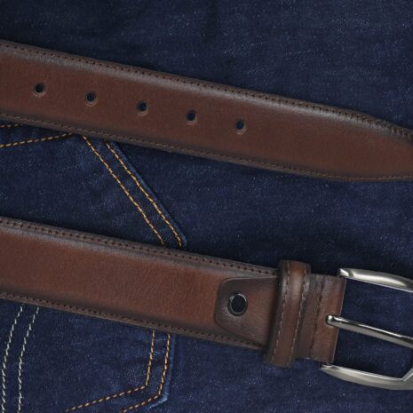 Leather Suit Belt Brown.      Bsp-03 - Image 3