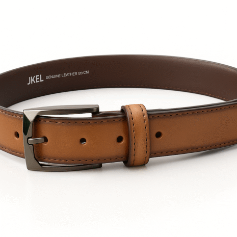 Leather Suit Belt Tan.              Bsp-03 - Image 2