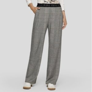 Rabe Check Trousers BLACK.           55-221451