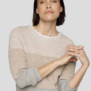 Rabe Lurex Jumper Sand.         55-121629